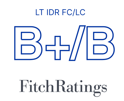FitchRatings  B+/B Rating